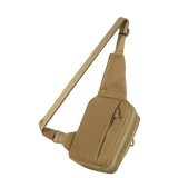 M-Tac Sling Pistoltaske Elite Hex hankauskestävässä Cordura 1000D:ssä, mukava olkahihna, sopii piilotettuun aseen kuljetukseen.