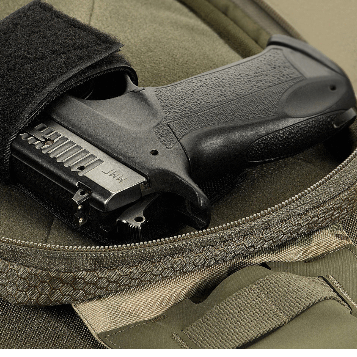 M-Tac Sling Pistoltaske Elite Hex pistoolitaskulla ja kestävällä muotoilulla.