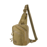 M-Tac Sling Pistoltaske Elite Hex Cordura 1000D:llä, säädettävällä olkahihnalla ja tilavilla lokeroilla, suunniteltu piilotettuun kantamiseen.