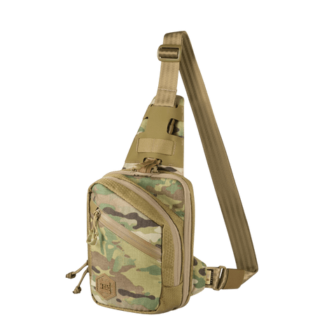 M-Tac Sling pistoolilaukku Elite Hex camokuosilla, säädettävä olkahihna, kestävä Cordura 1000D ja Cordura Hex