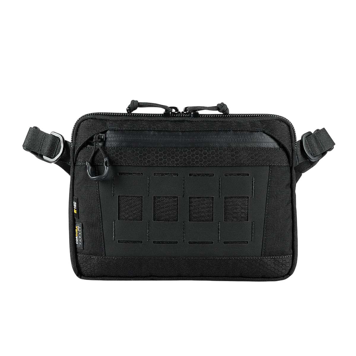 M-Tac Admin-laukku Elite, kestävä Cordura-materiaali, säädettävä olkahihna, tukevat vetoketjut ja tyylikäs muotoilu