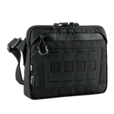 M-Tac Admin-laukku Elite, kestävä Cordura-materiaali, säädettävä olkahihna ja useita taskuja