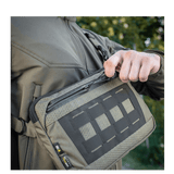 M-Tac Admin-laukku Elite kestävä Cordura 500D, säädettävä olkahihna ja YKK-vetoketju, tyylikäs muotoilu