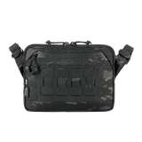 M-Tac Admin-laukku Elite, musta, kestävä Cordura 500D ja säädettävä olkahihna, sopii tyylikkääseen ja käytännölliseen käyttöön