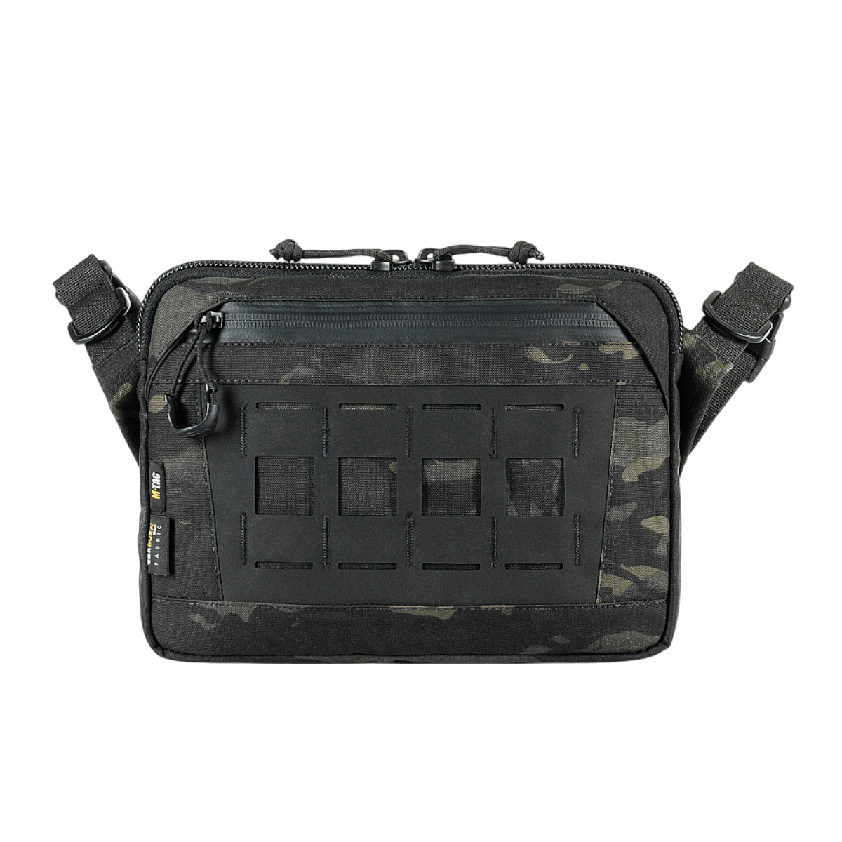 M-Tac Admin-laukku Elite, musta, kestävä Cordura 500D ja säädettävä olkahihna, sopii tyylikkääseen ja käytännölliseen käyttöön