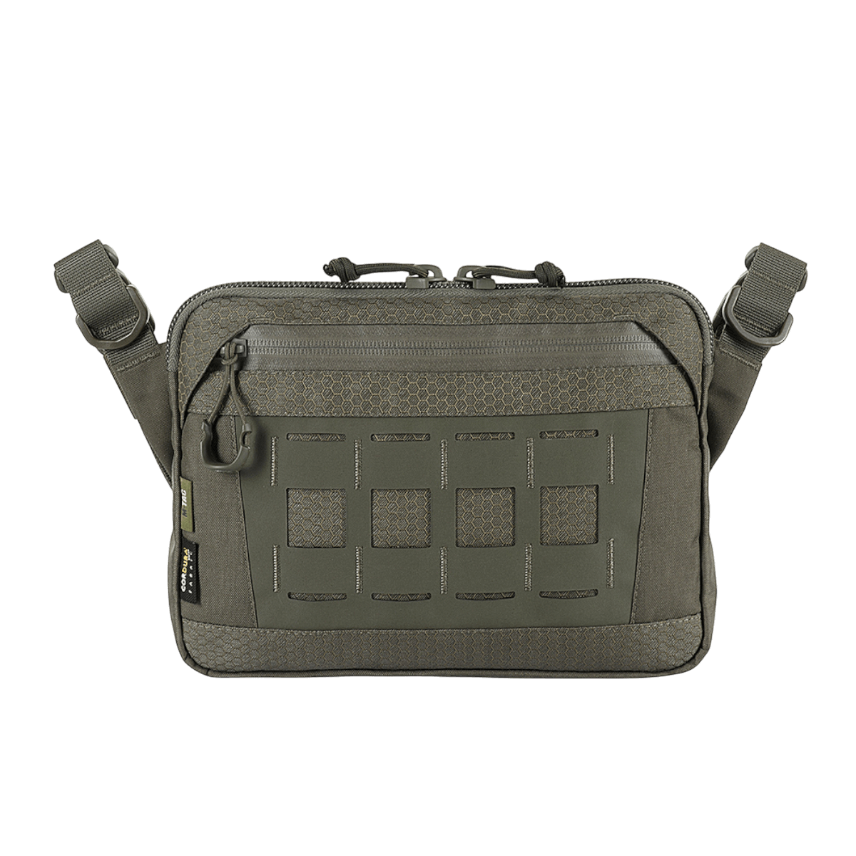 M-Tac Admin Taske Elite Cordura 500D:ssä, säädettävä olkahihna ja laadukkaat vetoketjut. Tyylikäs ja kulutusta kestävä harmaa laukku.