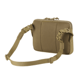 M-Tac Admin-laukku Elite, kestävä Cordura-materiaali ja säädettävä olkahihna, näkyy takaapäin
