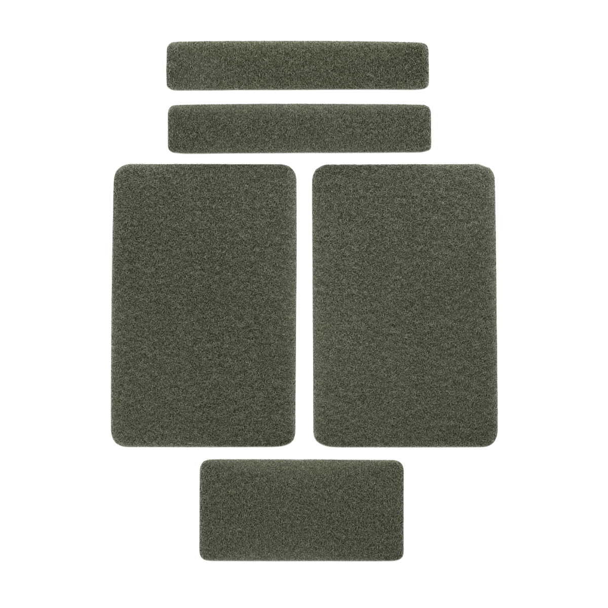 M-Tac Velcro-setti 5 kpl MULTICAM, nylon-Velcro-paneelit merkkien ja tarrojen kiinnittämiseen, sopii sotilaskäyttöön ja retkeilyyn.