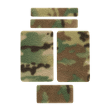 M-Tac Velcro-setti 5 kpl MULTICAM-maastokuviossa eri kokoja sisältyy. Sopii sotilaskäyttöön ja ulkoilmakäyttöön.