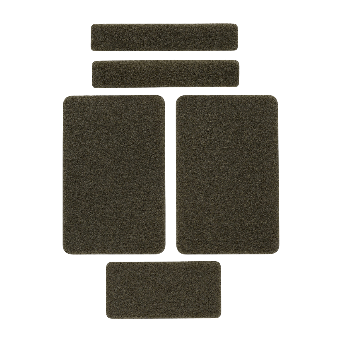M-Tac Velcro-setti 5 kpl MULTICAM, sisältää 5 Velcro-paneelia merkkien ja tarrojen kiinnittämiseen.