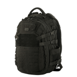 M-Tac Mission Pack Elite ergonominen reppu, MOLLE LASER CUT-system ja Cordura 1000D -materiaali.