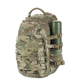 M-Tac Mission Pack Elite camo-kuvioitu, Cordura 1000D ja MOLLE LASER CUT-system lisäämään toiminnallisuutta.
