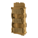 M-Tac Mag Pouch Kolchan AK/AR:lle Cordura 1000D MOLLE-kiinnityksellä, yhteensopiva AK- ja AR-lippaiden kanssa, ruskea.
