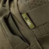 Lähikuva M‑Tac Bæltetaske Elite Hexistä kestävästä Cordura-materiaalista, tyylikäs ja ajaton ulkonäkö.