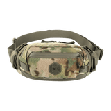 M‑Tac Elite Hex -vyölaukku camo-kuosissa, tehty Cordurasta, YKK-vetoketjut ja Woojin-soljet, sopii arkeen tai taktiseen käyttöön.