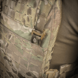 M-Tac etupaneeli Plate Carrier Cuirass QRS XL:lle, kestävä Cordura 500D, NIJ-sertifioitu, lähikuva yksityiskohdista, kuva 1
