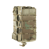 M-Tac kaksinkertainen lippastasku AK Gen.3:lle maastokuvioinnilla, valmistettu kulutusta kestävästä Cordura 1000D:stä, MOLLE-yhteensopiva, liukumaton kumipinta.