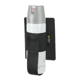 M-Tac modulaarinen pepperspray-indsats polymerkomposit-materiaalilla ja elastisella hihnalla peppersprayn turvalliseen säilytykseen.