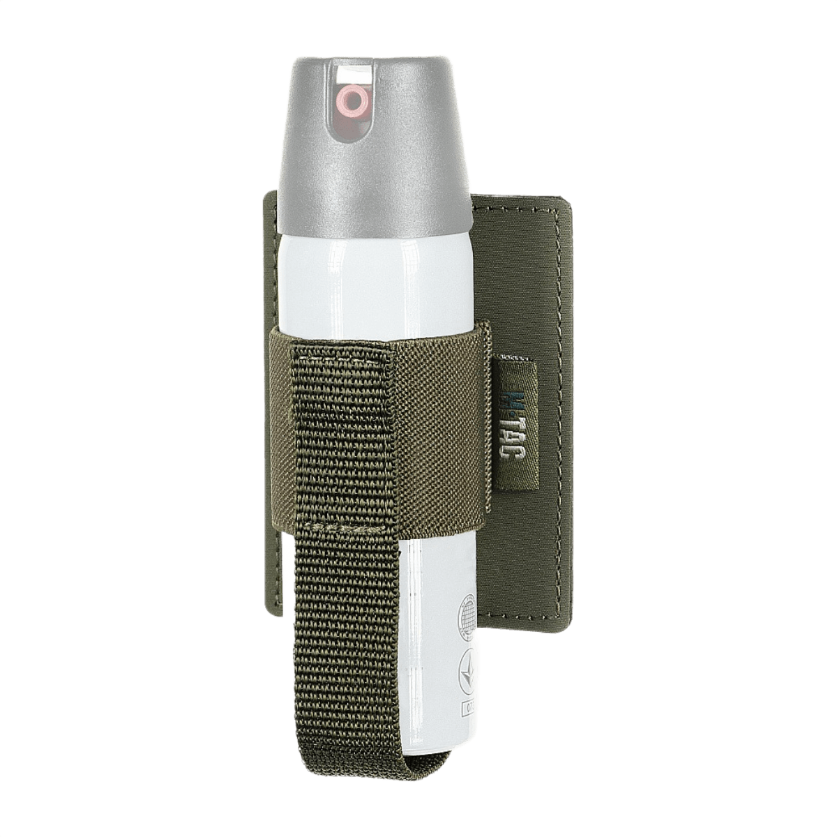 M-Tac modulaarinen insertti pippurisumutteelle elastisella hihnalla ja Velcro-paneelilla turvalliseen kiinnitykseen laukkuun, polymeerikomposiittimateriaali.