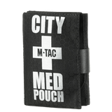M-Tac City Med Pouch Hex hexagon-kuvioidusta ripstop-materiaalista, kompakti ensiapupussi kätevällä suljennalla, kuva 1