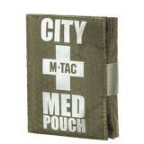 M-Tac City Med Pouch Hex, kuusikulmio-kuvioitu ripstop-kangas, kompakti ensiapupakkaus kannettavalle lääkkeille, galleria-asento 1.