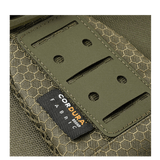 M-Tac Cross Taske Slim Elite Hex Cordura 500- ja Cordura Hex -materiaaleista, esittelee laukun tukevat ja tyylikkäät muotoiluelementit.