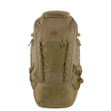 M-Tac reppu Large Elite Hex Gen. IV beigenä, kestävä muotoilu, Cordura, ergonominen ja toiminnallinen erillisten aseiden kantamiseen.