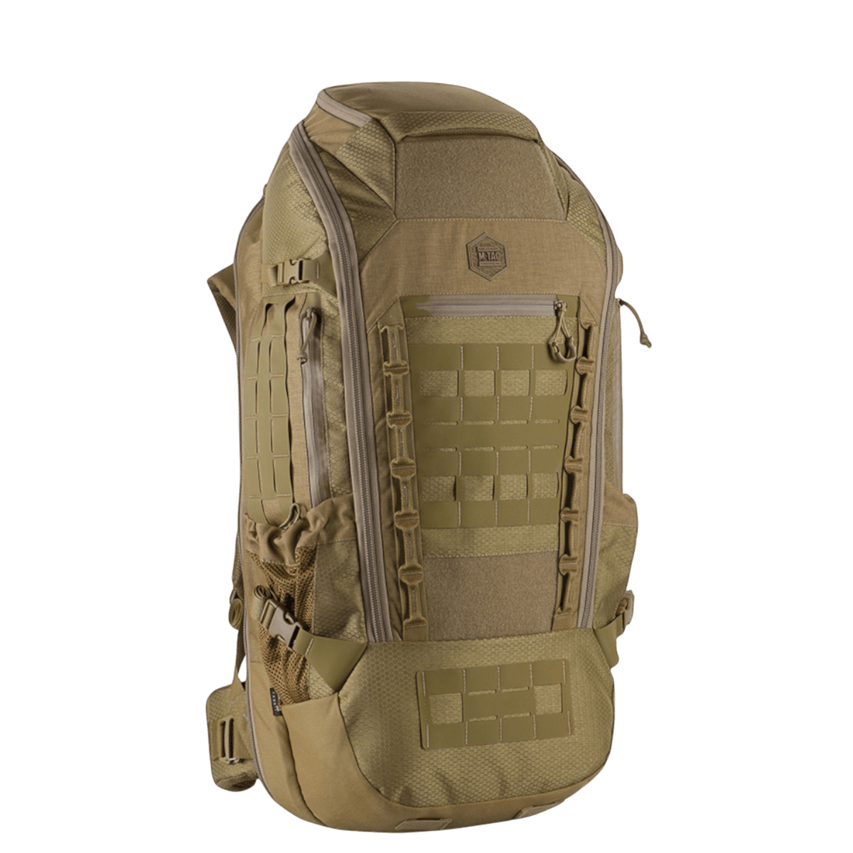 M-Tac reppu Large Elite Hex Gen. IV kestävästä Cordura-materiaalista.