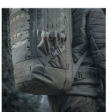 M-Tac reppu Large Elite Hex Gen. IV kestävästä Cordura-kankaasta, ergonomisesti suunniteltu monipuoliseen ja kestävään käyttöön, nähty takaa.