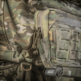 M-Tac Lomme til Tilbehør Lower Large Elite Plate Carrier kestävässä Cordura 500D -materiaalissa, NIJ-sertifiointi, maastokuvioitu tasku, galleria-asento 1.