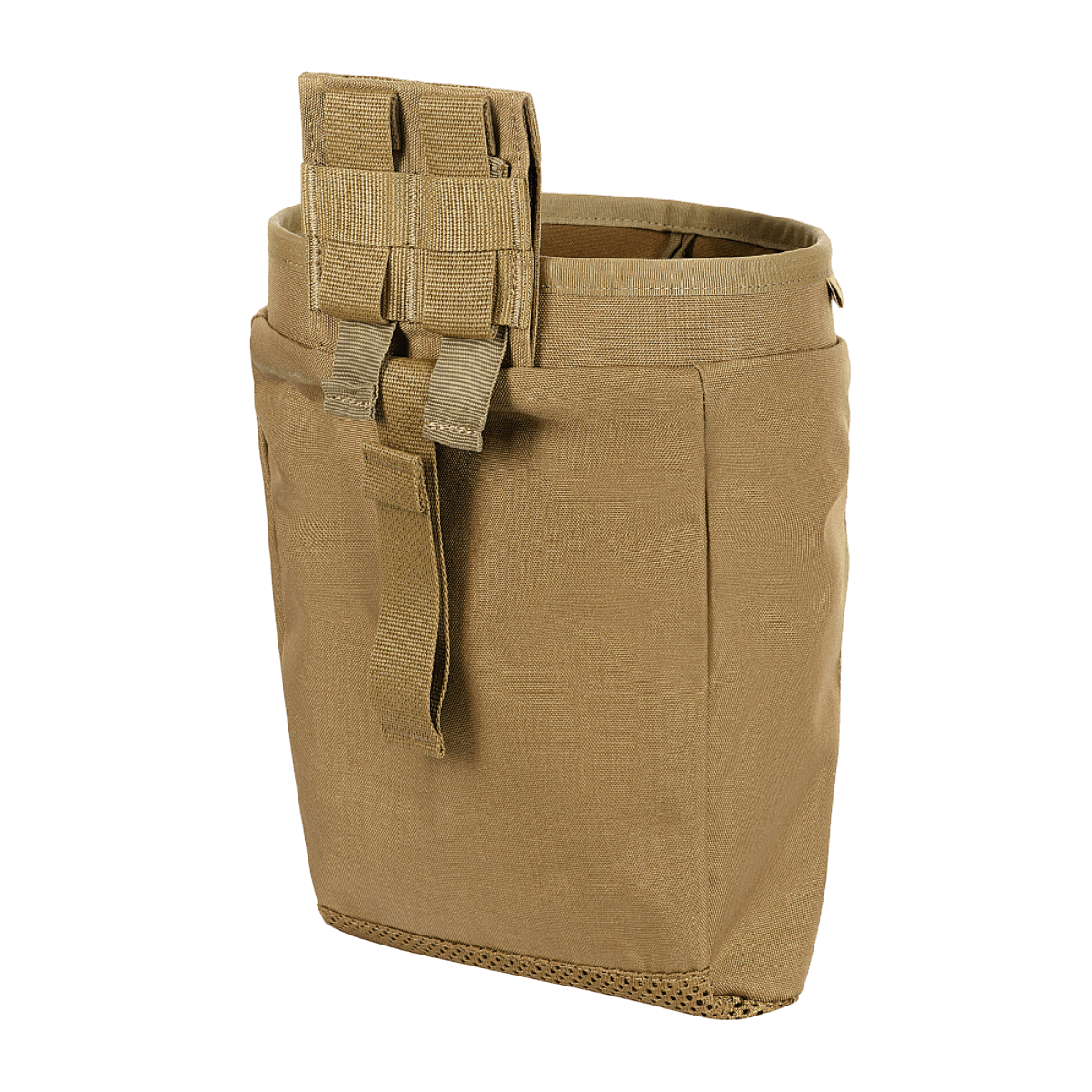 M‑Tac Magasinsæk Dump Pouch Lite Elite kestävästä Cordura 500D:stä quick-pull -suljinnalla ja yhteensopiva MOLLEn sekä vyökiinnityksen kanssa.