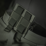 M‑Tac Magasinsæk Dump Pouch Lite Elite MOLLE-kiinnitysjärjestelmällä Cordura 500D -materiaalista kestävään ja turvalliseen säilytykseen.