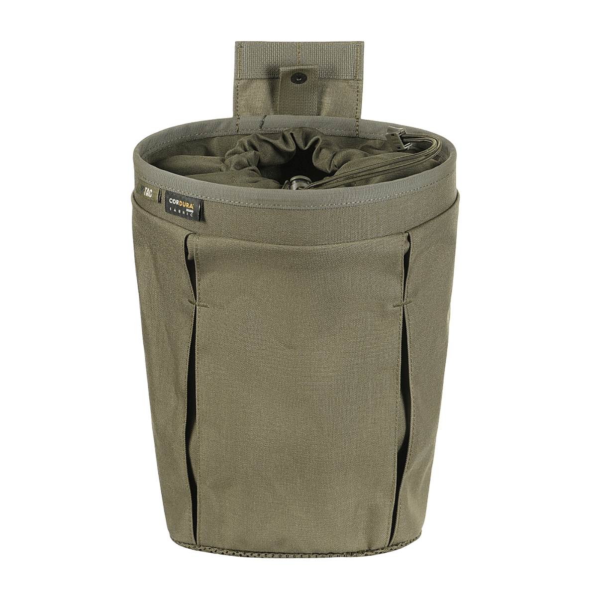 M‑Tac Magasinsæk Dump Pouch Lite Elite vihreässä Cordura 500D:ssä, nopealukitus ja MOLLE-yhteensopivat remmit säilytystä varten.