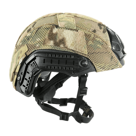 M‑Tac Hjelmcover Shroud Elite MULTICAM, Cordura 500D ja verkkomateriaali naamiointiin ja suojaan. Helppo kiinnittää.