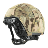 M‑Tac Hjelmcover Shroud Elite MULTICAM-maastokuvio TOR-D-kypärille, Cordura 500D ja verkkomateriaali optimaaliseen suojaukseen.