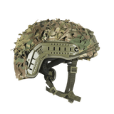 M‑Tac Vilha Hjelmcover FAST camouflage-kuvio ja Velcro-remmit varmaan kiinnitykseen FAST-kypärissä.