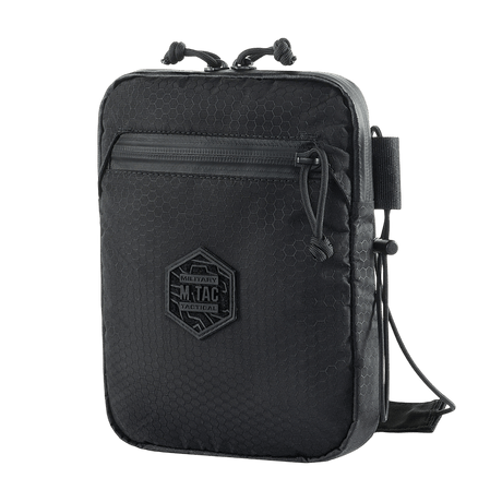 M‑Tac Pocket Bag Elite HEX kulutusta kestävässä materiaalissa YKK-vetoketjulla, kompakti laukku EDC-varusteille, sopii päivittäiseen käyttöön.