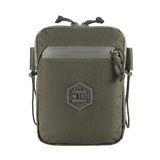 M‑Tac Pocket Bag Elite HEX, kompakti laukku kulutusta kestävästä materiaalista ja YKK-vetoketjuilla, sopii EDC-varusteille ja päivittäiseen käyttöön.