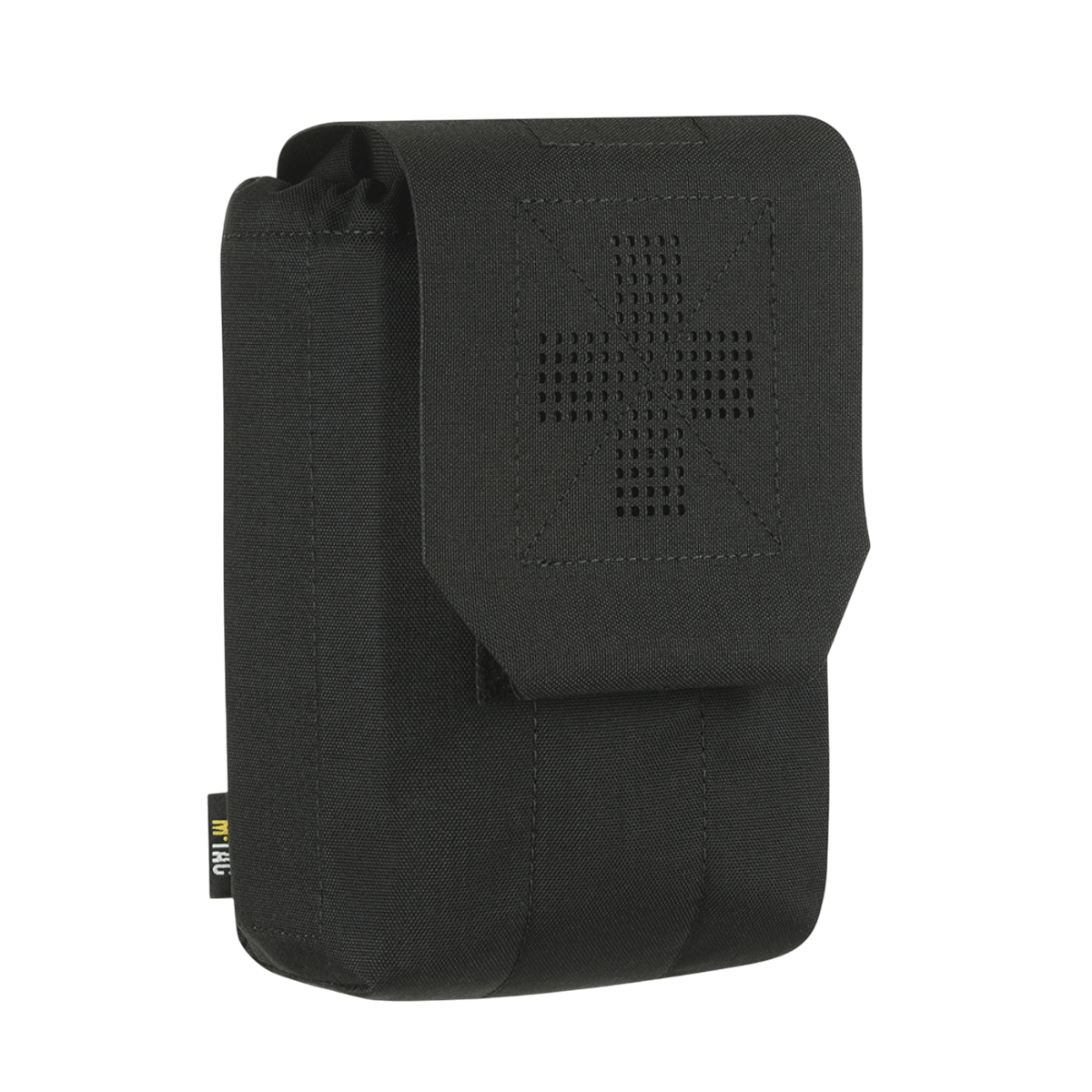 M‑Tac Medic Pouch Vertical Large Elite – ensiapulaukku Cordura 500D:ssä MOLLE‑liitännällä, väri musta.