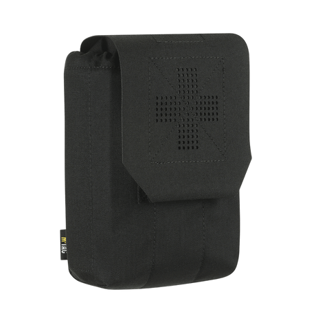 M‑Tac Medic Pouch Vertical Large Elite – ensiapulaukku Cordura 500D:ssä MOLLE‑liitännällä, väri musta.