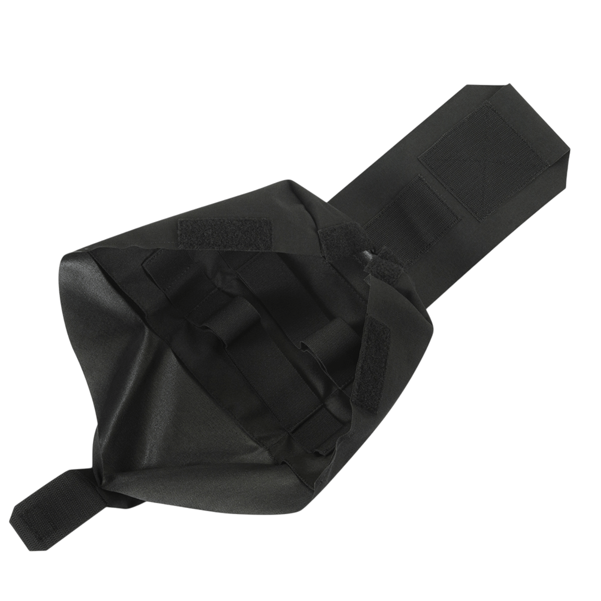 M‑Tac Medic Pouch Vertical Large Elite mustassa Cordura 500D:ssä järjestetyillä osastoilla ja MOLLE‑liitännällä ensiapua varten.