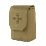 M‑Tac Medic Pouch Vertical Large Elite kestävässä Cordura 500D -materiaalissa, innovatiivisella muotoilulla ja MOLLE‑liitännällä, väri khaki.