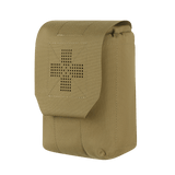M‑Tac Medic Pouch Vertical Large Elite kestävästä Cordura‑materiaalista, suunniteltu nopeaan käyttöön ja turvalliseen säilytykseen.