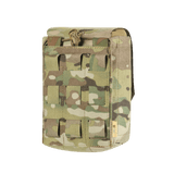 M-Tac Medic Pouch Vertical Large Elite camo‑kuosissa, kestävä Cordura 500D, MOLLE‑liitäntä, lääkintälaukku ensiapuvälineille.