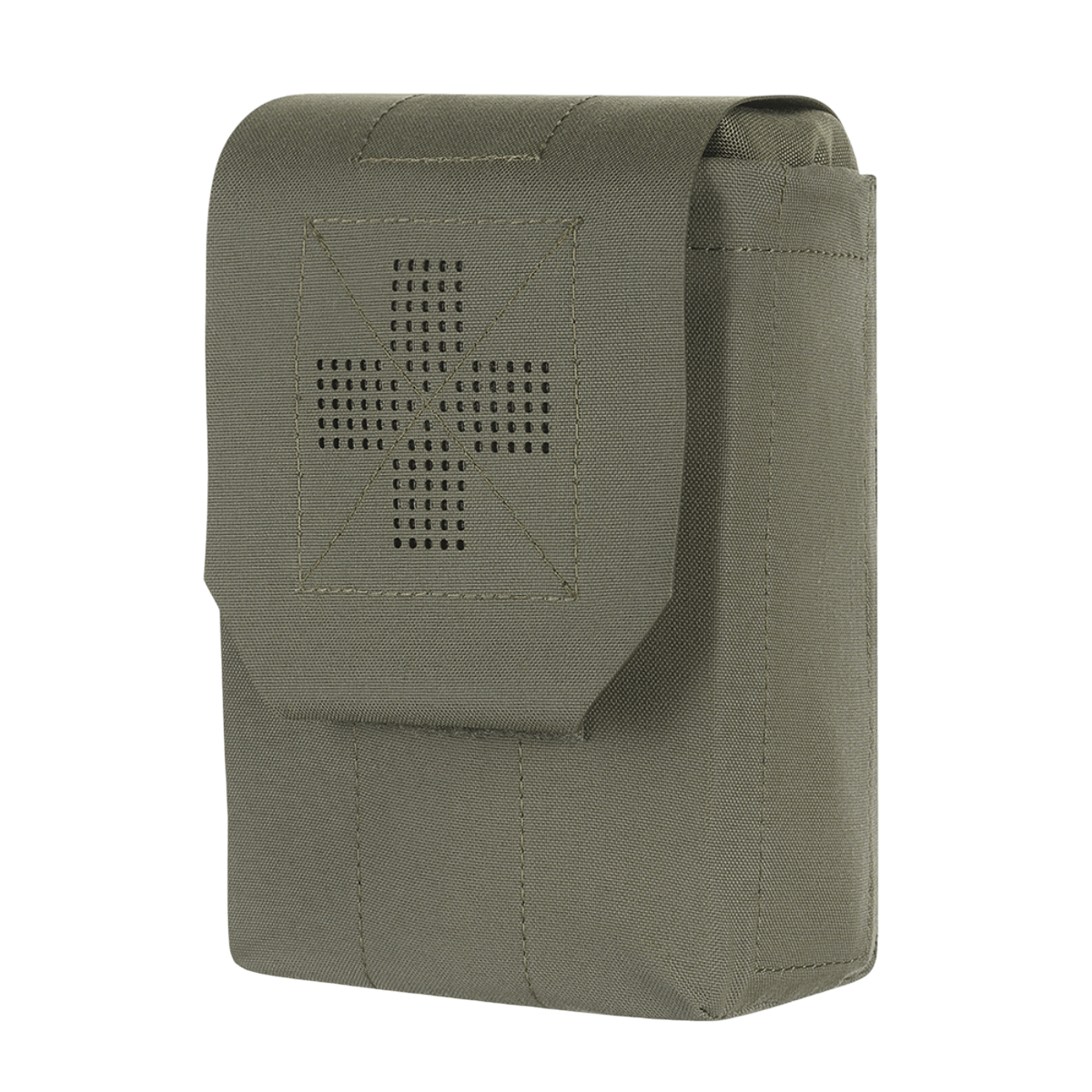 M‑Tac Medic Pouch Vertical Large Elite kestävässä Cordura 500D:ssä, innovatiivisella muotoilulla, sopii ensiapuvälineiden turvalliseen säilytykseen.