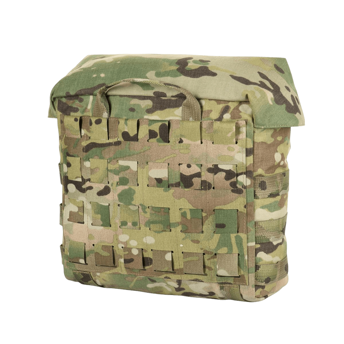 M-Tac Pouch Sukharka Gen.3 XL camo-kuosissa MOLLE-järjestelmällä ja Cordura 500D -materiaalilla kenttäkäyttöön.