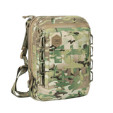 M-Tac Tablet Bag Laser Cut Hex maastokuvioisena, Cordura-materiaalit ja Laser Cut MOLLE -lisämahdollisuudet.