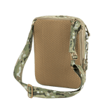 M-Tac Tablet Bag Laser Cut Hex Cordura-materiaalista, käytännöllinen laukku asiakirjoille ja EDC:lle, maastokuvio ja säädettävä olkahihna.
