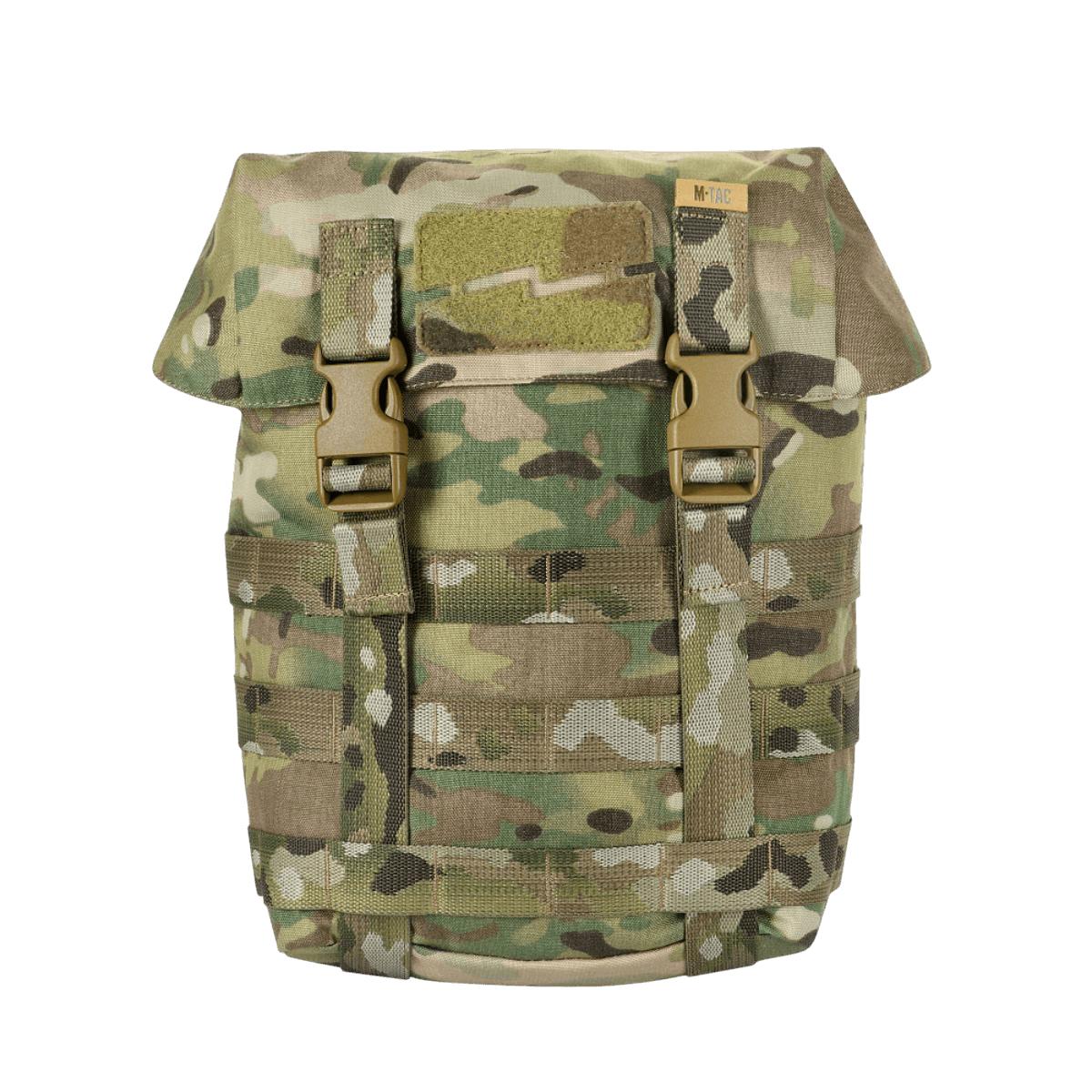 M-Tac Sukharka Gen.3 Pouch camokuvioinnilla, MOLLE-liitäntä ja vahvat Woojin muovisoljet sotilaskäyttöön, Cordura 500D.