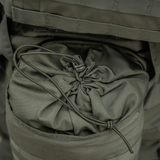 M-Tac Sukharka Gen.3 Pouch Cordura 500D:llä, kuminauha ja nyöri käytössä, sopii sotilaskäyttöön ja MOLLE-kiinnitykseen.